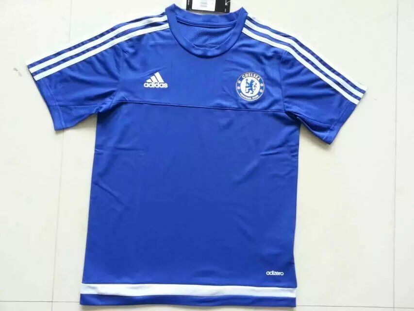 High Quality Match Quality Chelsea 2015-16 Blue Training Shirt