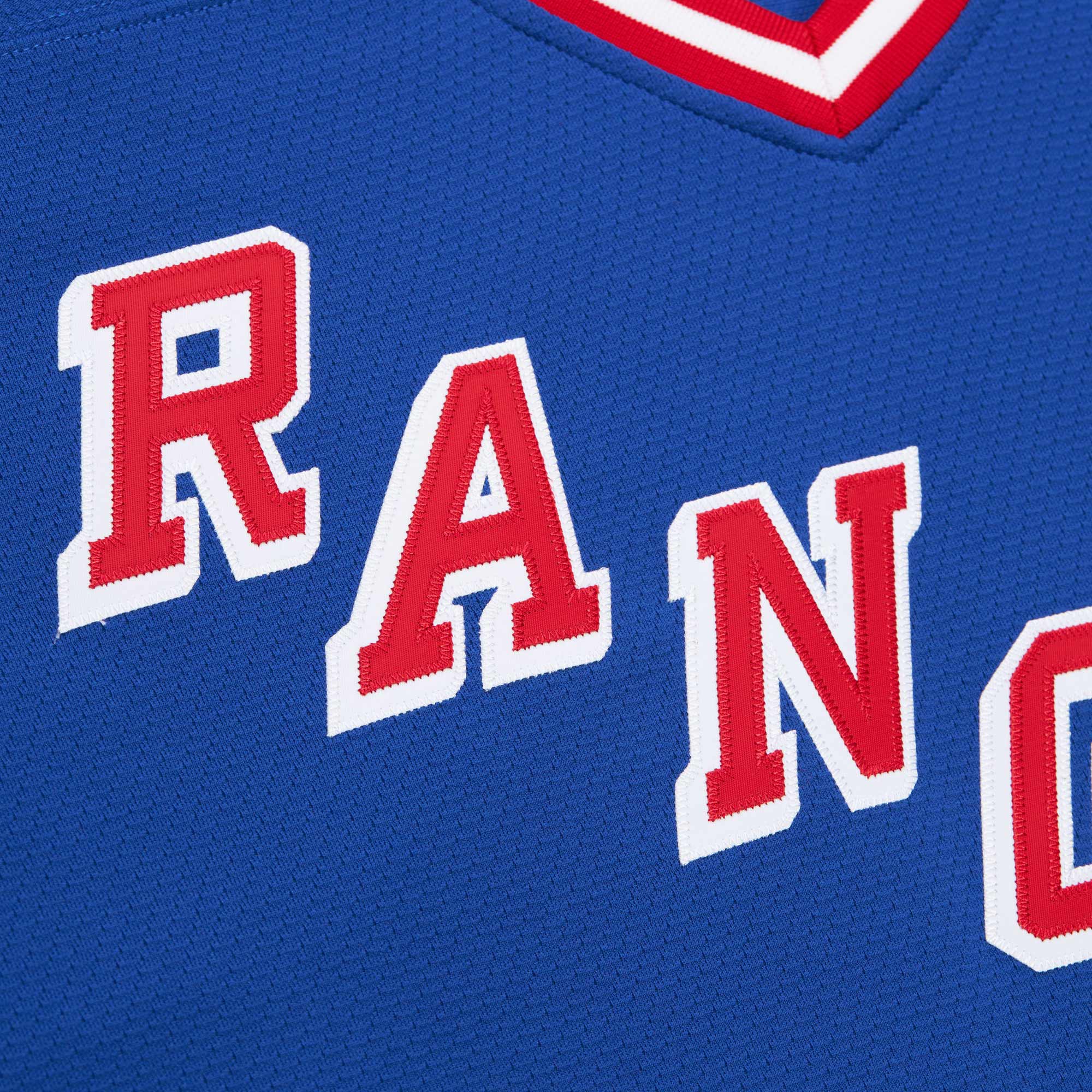 [JED] Mark Messier New York Rangers 1993-94 Power Play Jersey - Royal