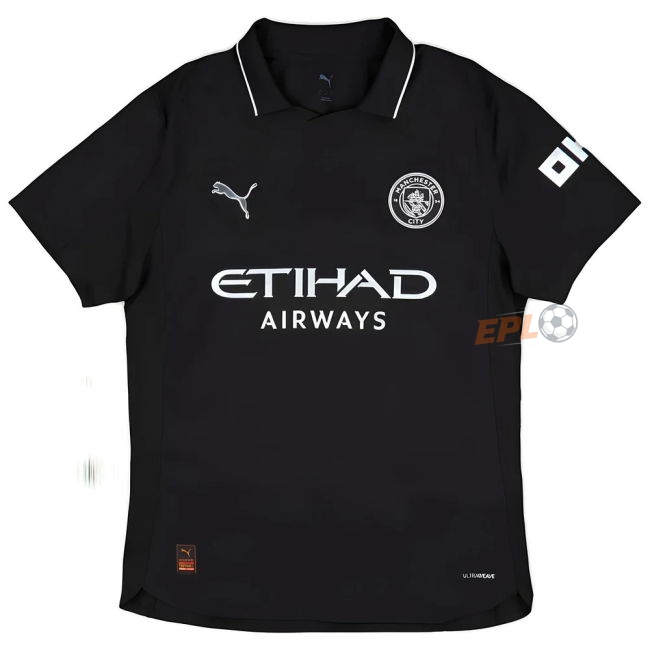 2025-20 Man City Soccer Jerseys superior Away Shirt - Adults