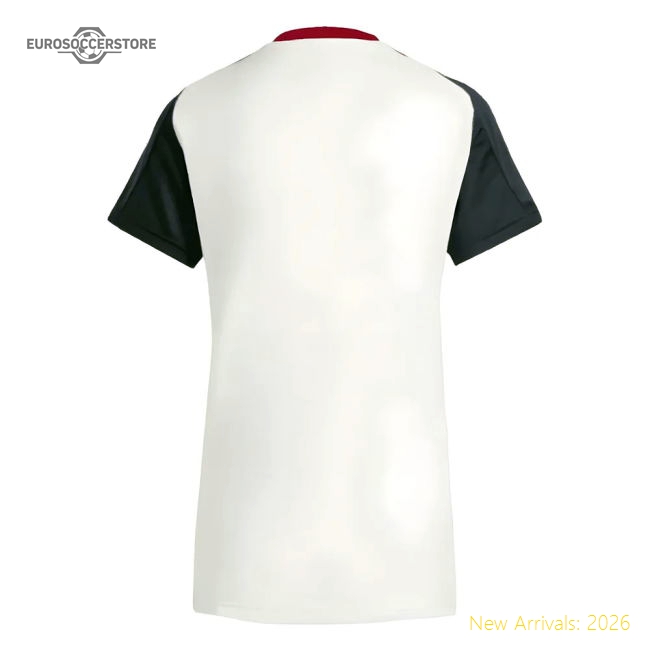 Premium Elite 2025 Man Utd Training Jersey Off White - Womens
