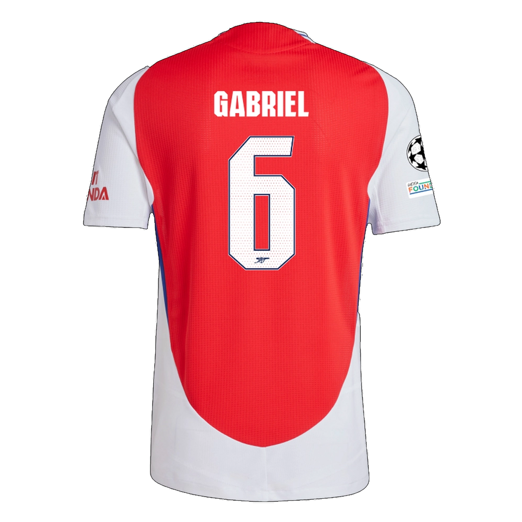 Arsenal Patches 2024-2025 UCL Home Jersey – Authentic Shirt