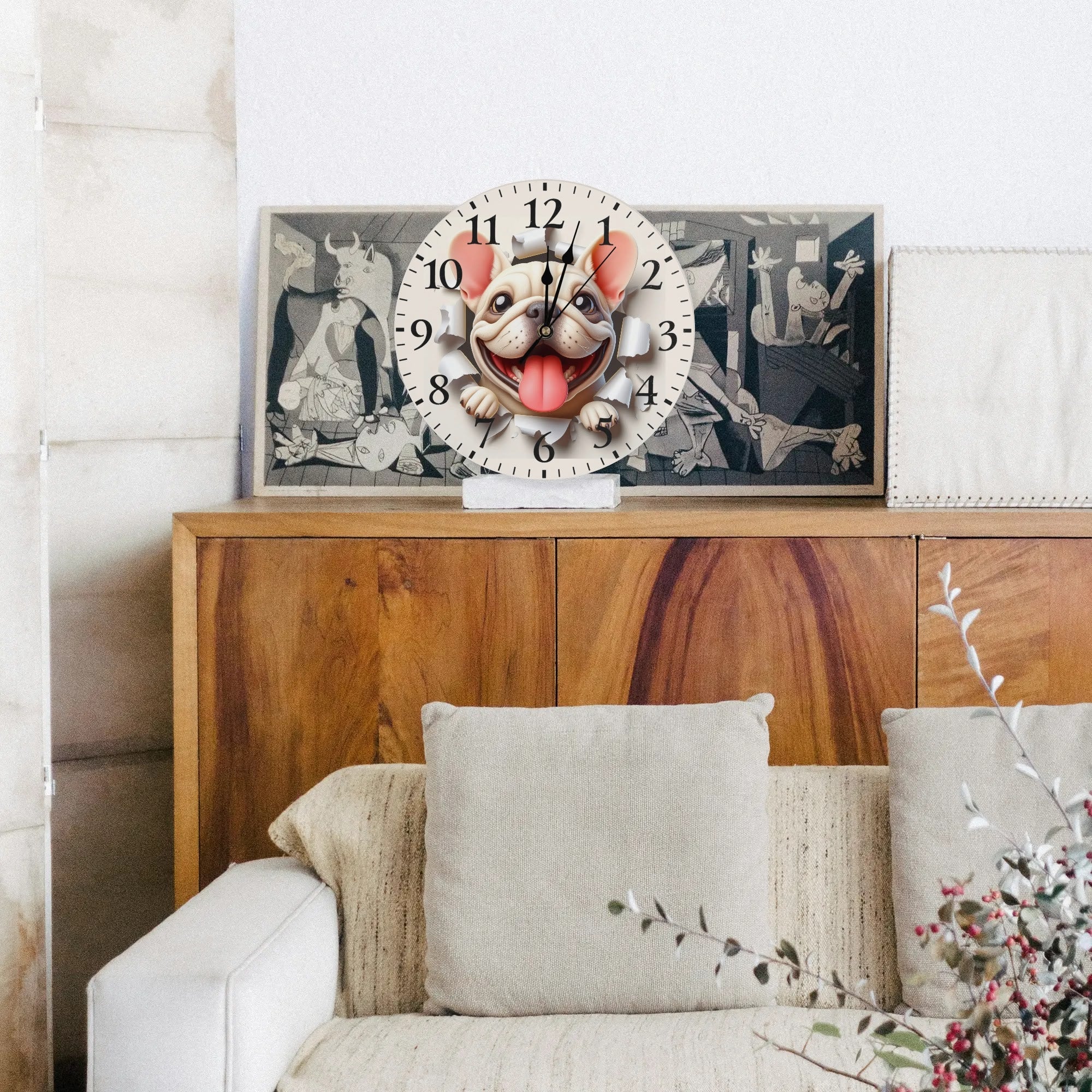 Princess - Frameless Wall Clock