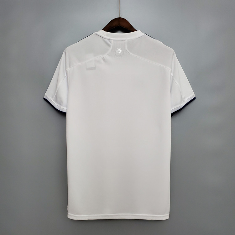 LEEDS UNITED FC 20-21 HOME WHITE SOCCER JERSEY FOOTBALL SHIRT -