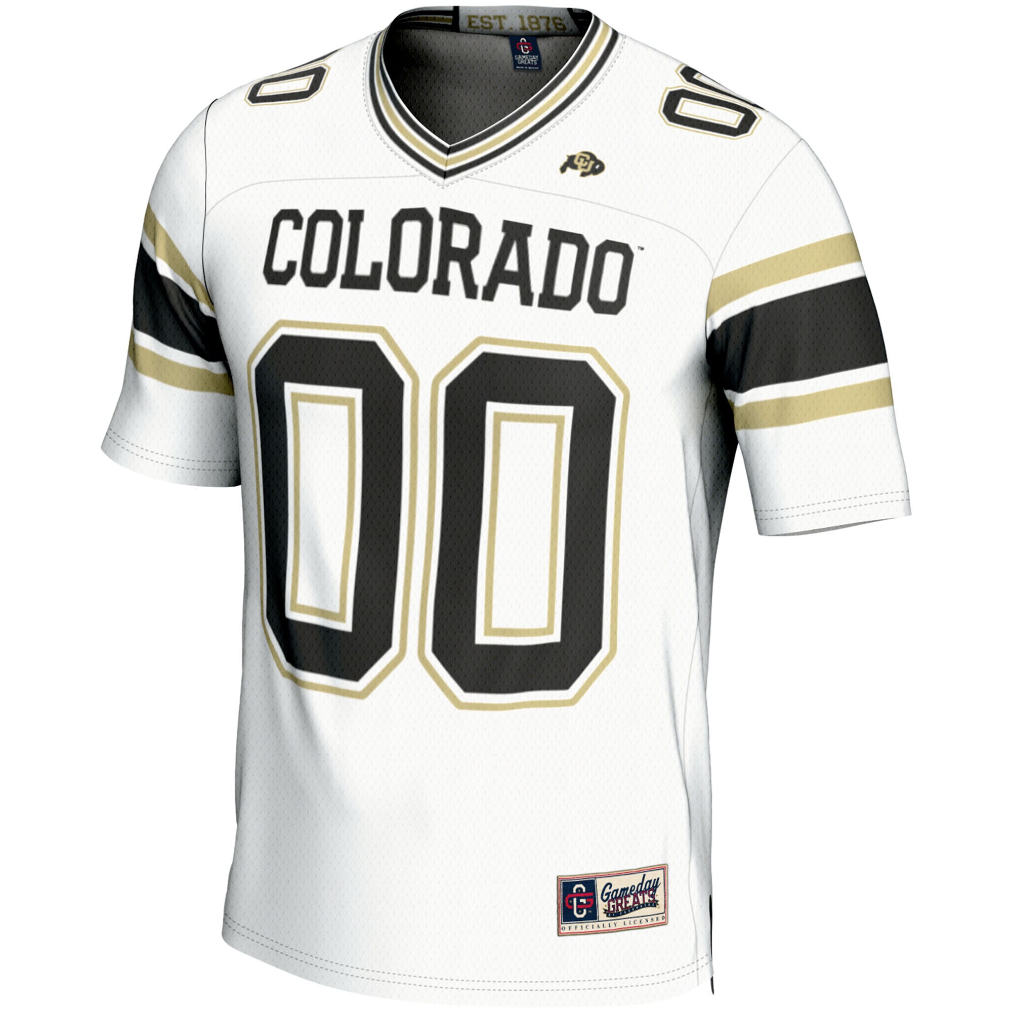 [DDG] Colorado Buffaloes GameDay Greats Youth NIL Pick-A-Player Football Jersey - White