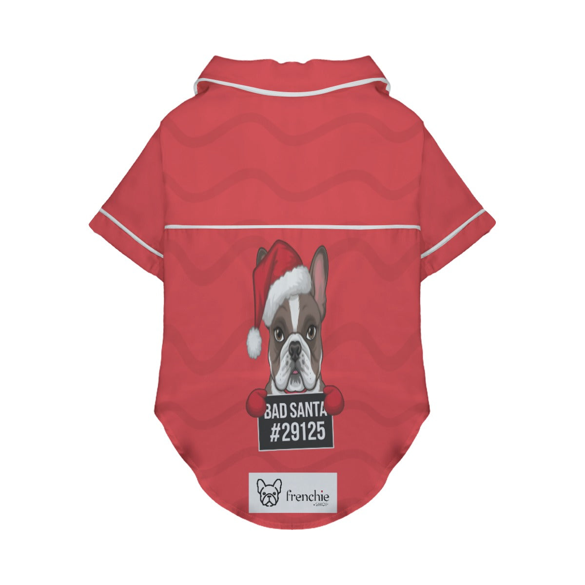 French Bulldog Bad Santa Pajamas For French Bulldog Durable Dog Item
