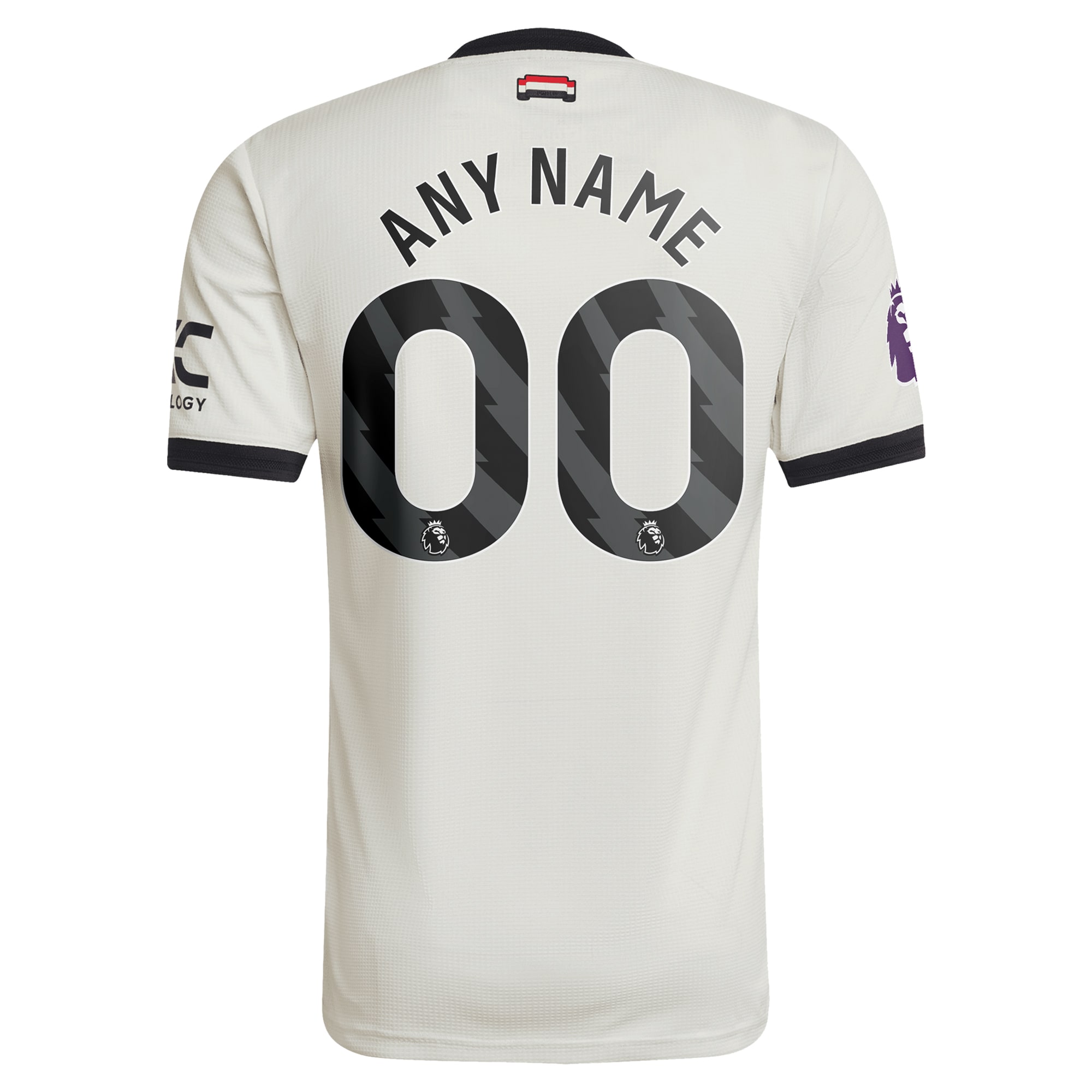 [SJH] Manchester United Originals 2024/25 Third Custom Authentic Jersey - Cream