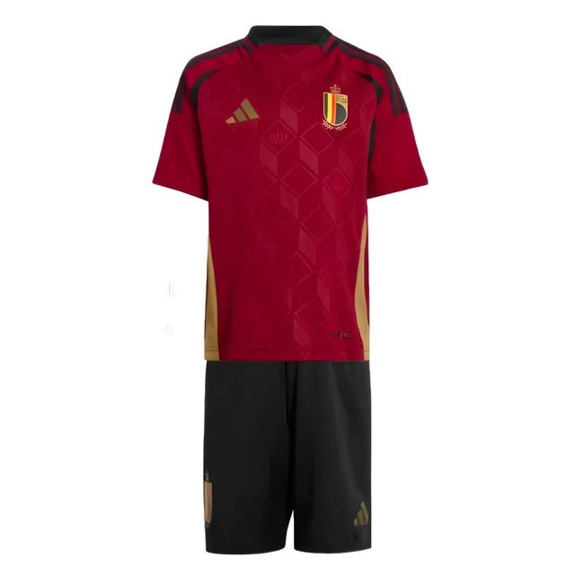 Official 2024-2025 Belgium Home Lightweight Euro Premium