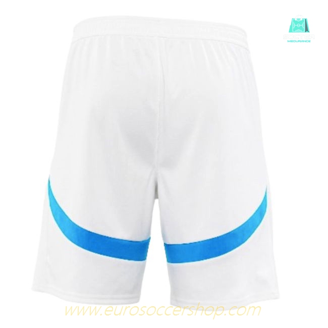 2024-2025 Marseille Home Shorts (White)