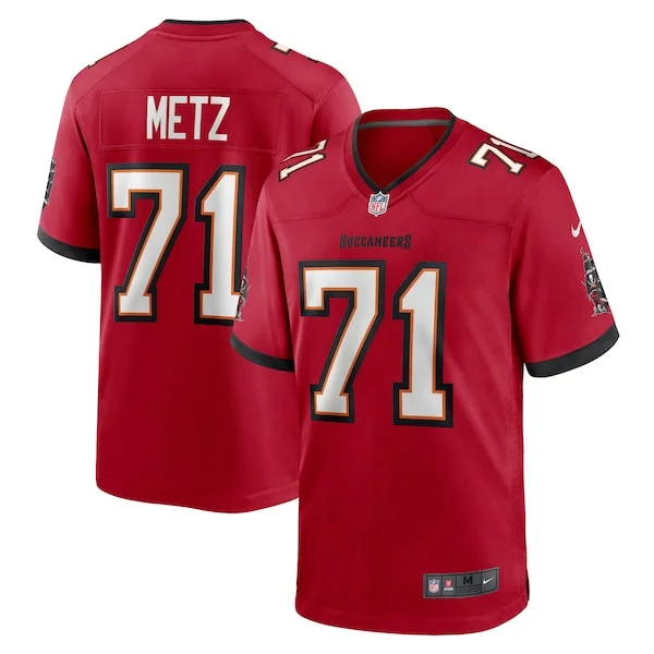None Lorenz Metz Game Jersey - Red | NFL Player Jersey | NFL Football
