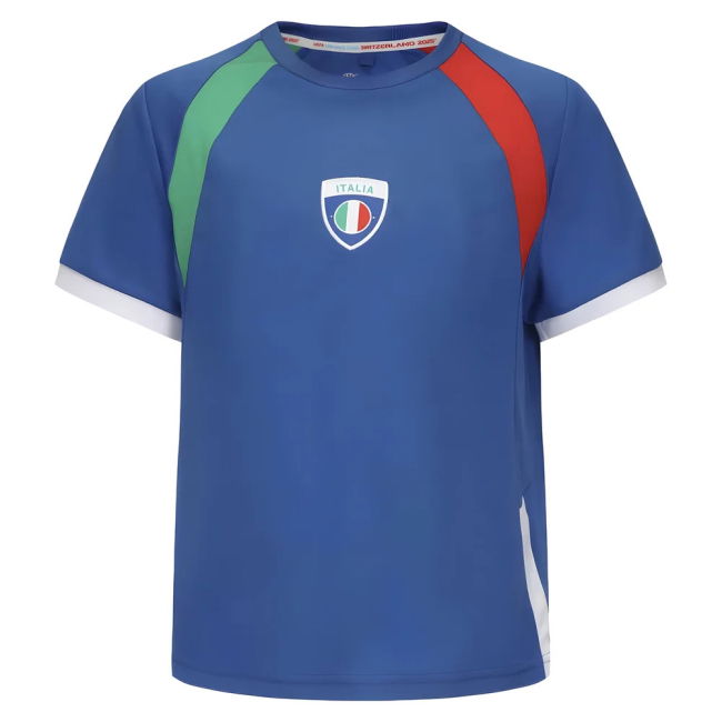 2025 Italy Wec Poly T-Shirt (Blue) - Kids Holland Premium