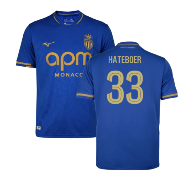 Popular Performance 2025-2026 As Monaco Away Shirt (Hateboer 33)