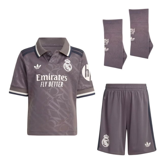 2024-2025 Real Madrid Third Youth Kit (Benzema 9) - Supporter Essen...