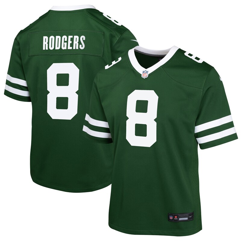 None Aaron Rodgers New York Jets Modern Authentic Jersey Game Day Wear