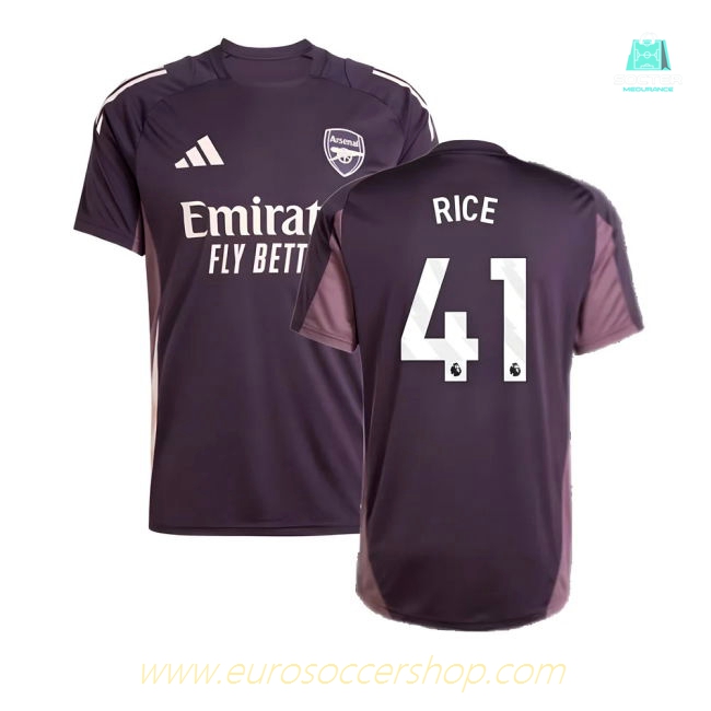 2024-2025 Arsenal Training Jersey (Aurora Black) (Rice 41)