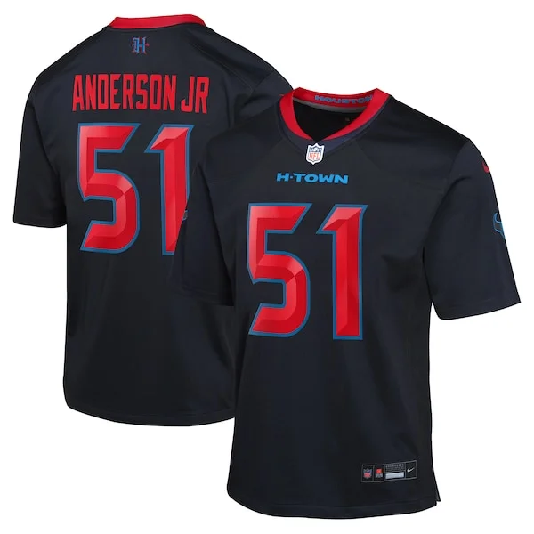 None Will Anderson Game Jersey - Navy | NFL Player Jersey | NFL Footba