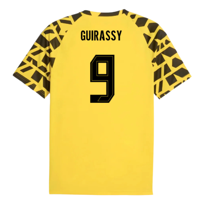 High-Quality 2025-2026 Borussia Dortmund Warm Up Jersey (Yellow) (Guirassy