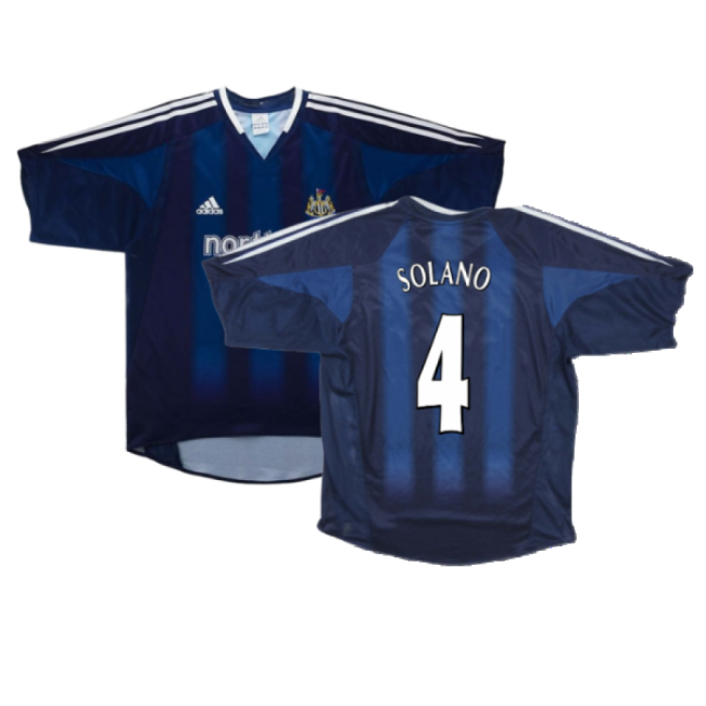 Newcastle United 2004-05 Away Jersey ((Excellent) S) (Solano 4)