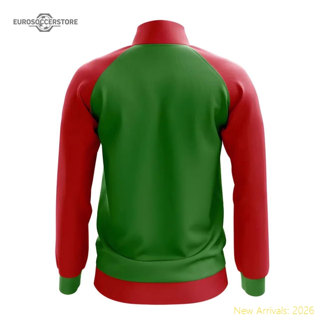 Luxury Burkina Faso Concept Football Track Jacket (green) - Kids