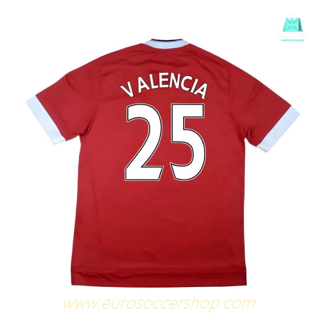 Manchester United 2015-16 Home Shirt (Mint) (Valencia 25)