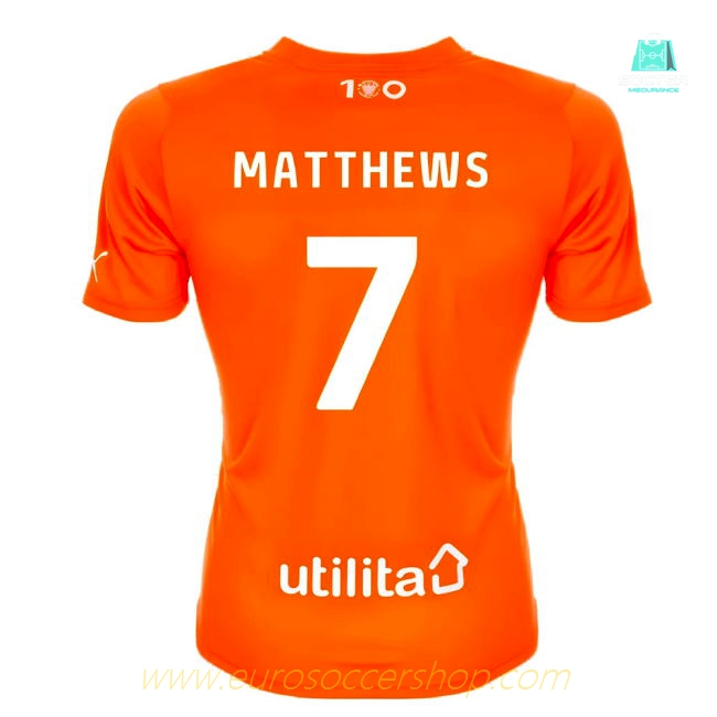 2023-2024 Blackpool Home Shirt (Matthews 7)