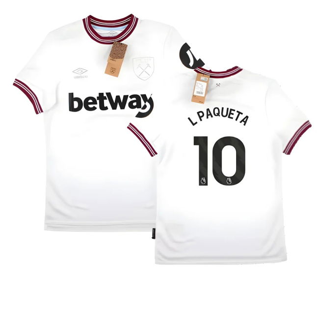 Updated West Ham Away Game Jersey 2023-2024