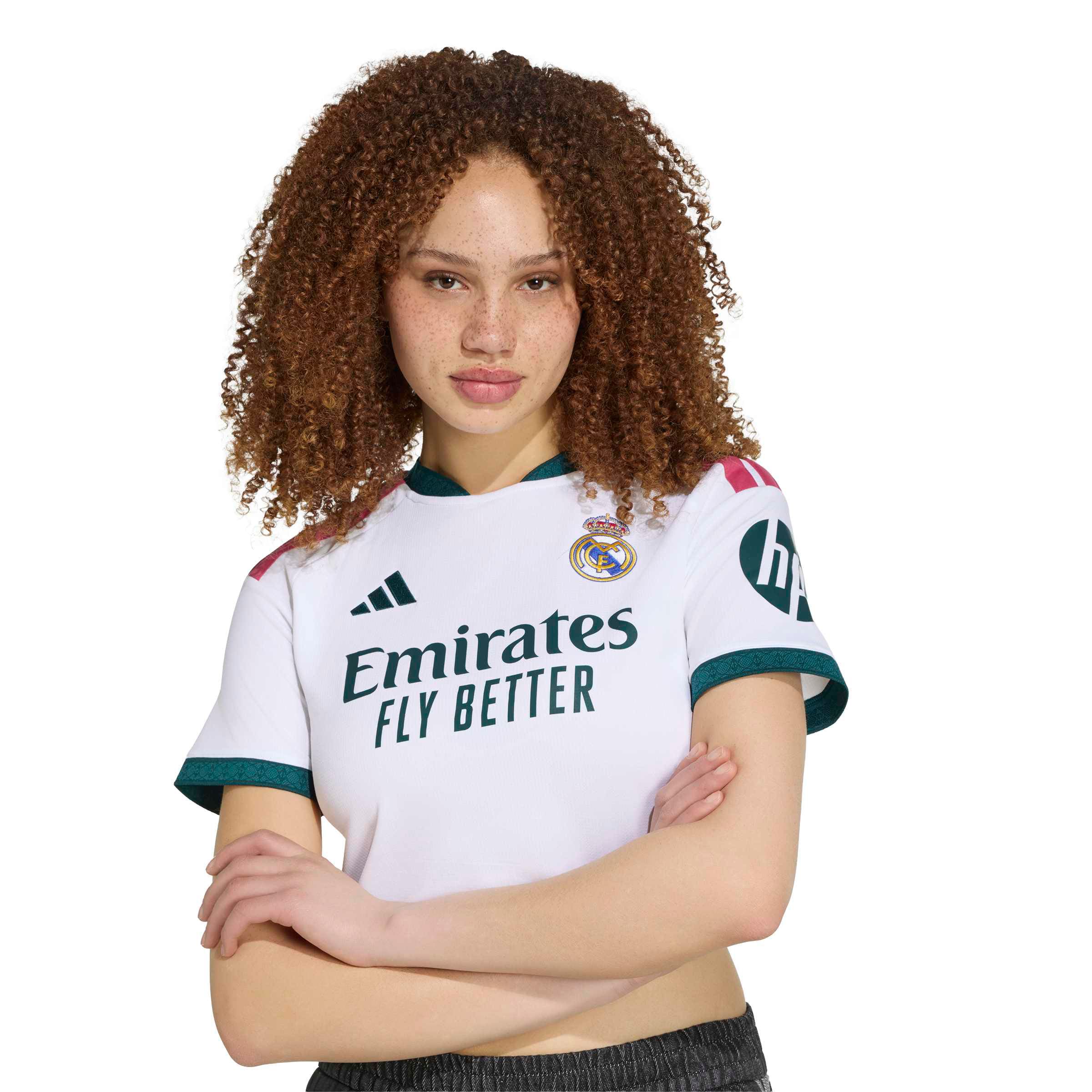[SJH] Real Madrid Women's 2026/27 Home Cropped Replica Jersey - White