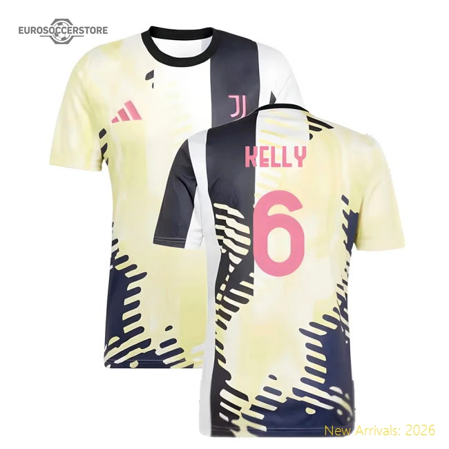 Luxury 2025 Old Lady Pre-match Shirt (yellow) (kelly 6)
