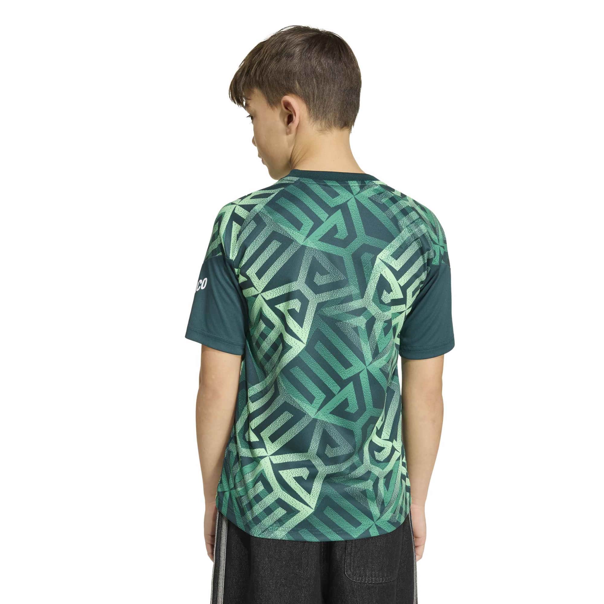 [SJH] Mexico National Team Youth 2026 Pre-Match Jersey Top - Green