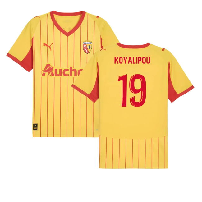2025-2026 RC Lens Home Shirt Durable Stitching Reinforced Seams