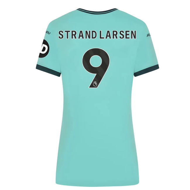 Passionate Wolves Wolves Away Shirt Womens Strand Larsen #9 Match ...