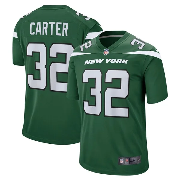 None Michael Carter Game Jersey - Green | NFL Player Jersey | NFL Foot