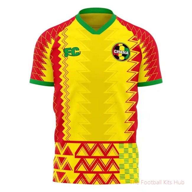Ghana 2022-2023 Home Concept Football Kit (Fans Culture)
