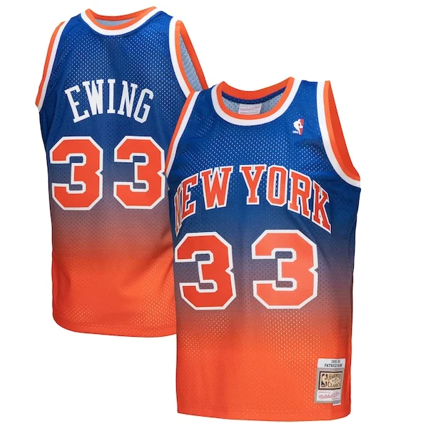 Patrick Ewing NYK Swingman Jersey - superior NBA - Orange casual