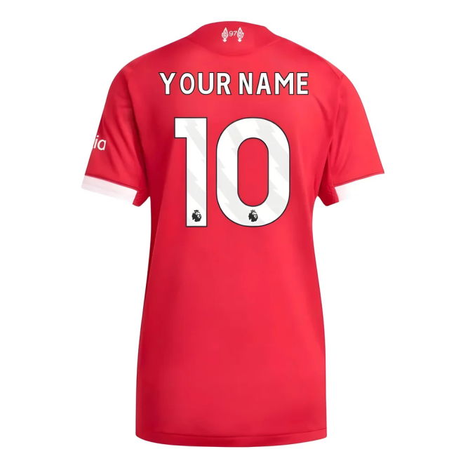 2025-2026 Liverpool Authentic Home Shirt (Womens) (Your Name) (Fan ...