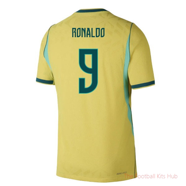 Brazil 2026-2027 Aero-FIT Shirt Ronaldo #9 Soccer Kit Team Jersey