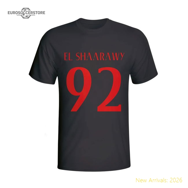 Trending Stephen El Shaarawy Ac Milan Hero T-Shirt (Black)