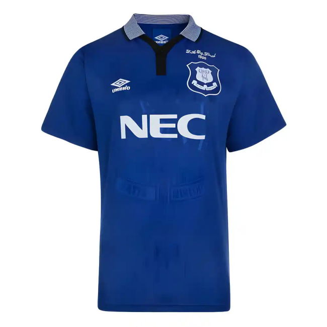 Everton 2021-22 Home Football Shirt Score Draw Everton (1995) L M S