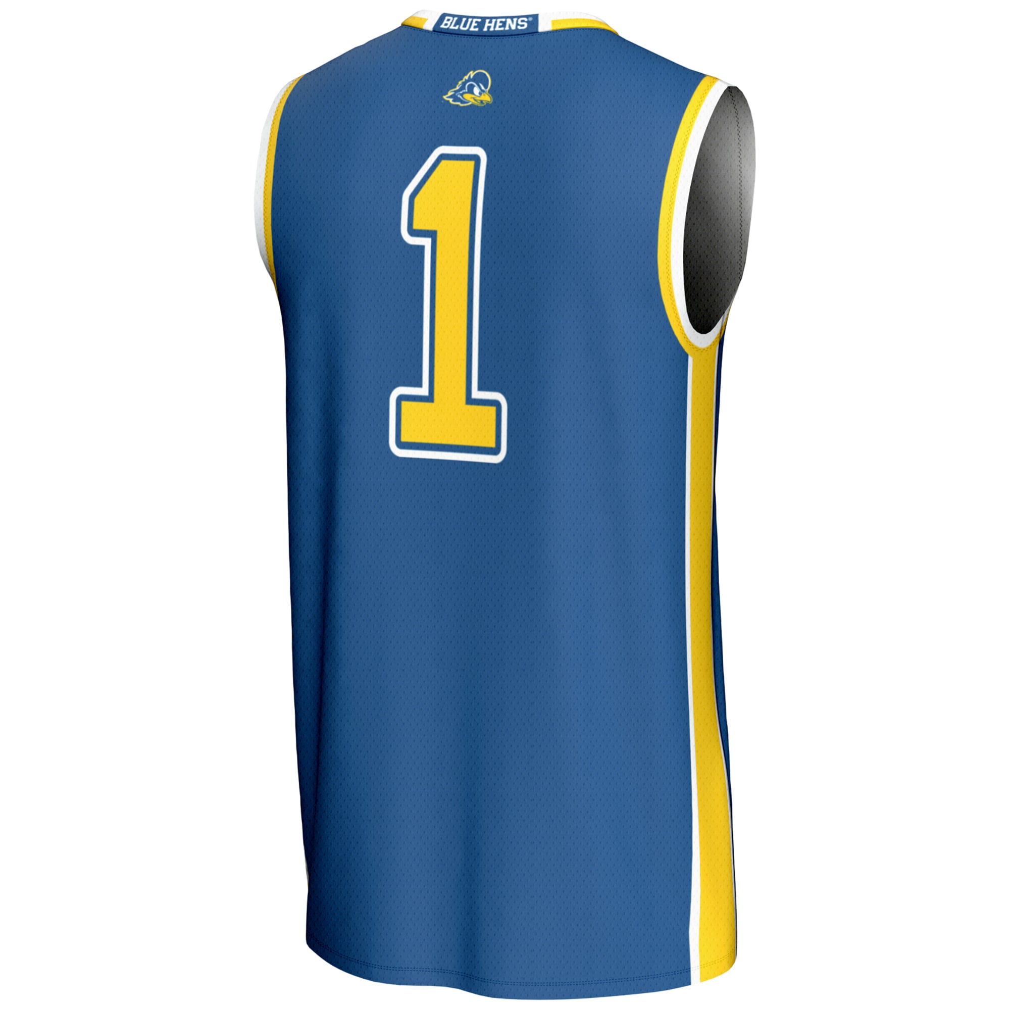 [NJP] Delaware Fightin' Blue Hens GameDay Greats Youth Lightweight Basketball Jersey - Blue