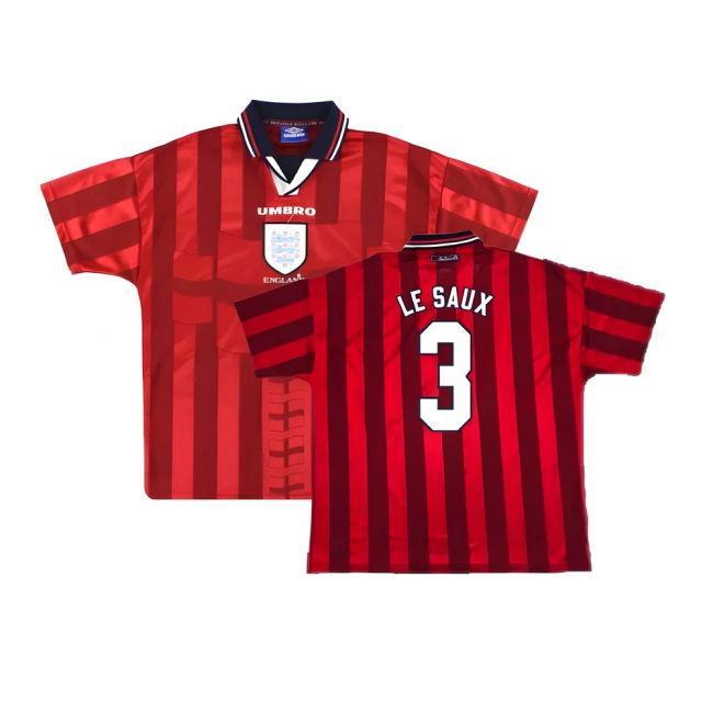 England National Team Limited Find Away Limited Shirt (LE SAUX 3)