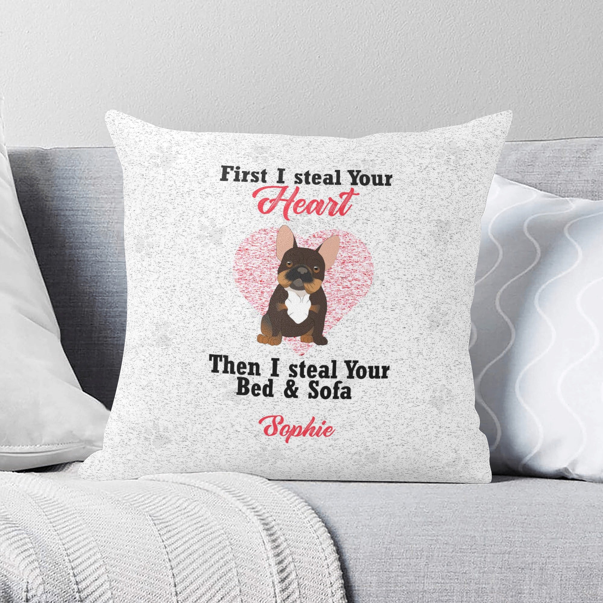 I Steal Your Heart - Comfortable Custom Pillow Winter Wear