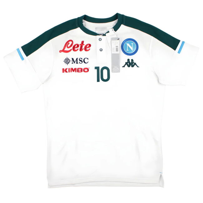 Napoli Training Shirt (M) Shirt #10 (Excellent) Durable Stitching
