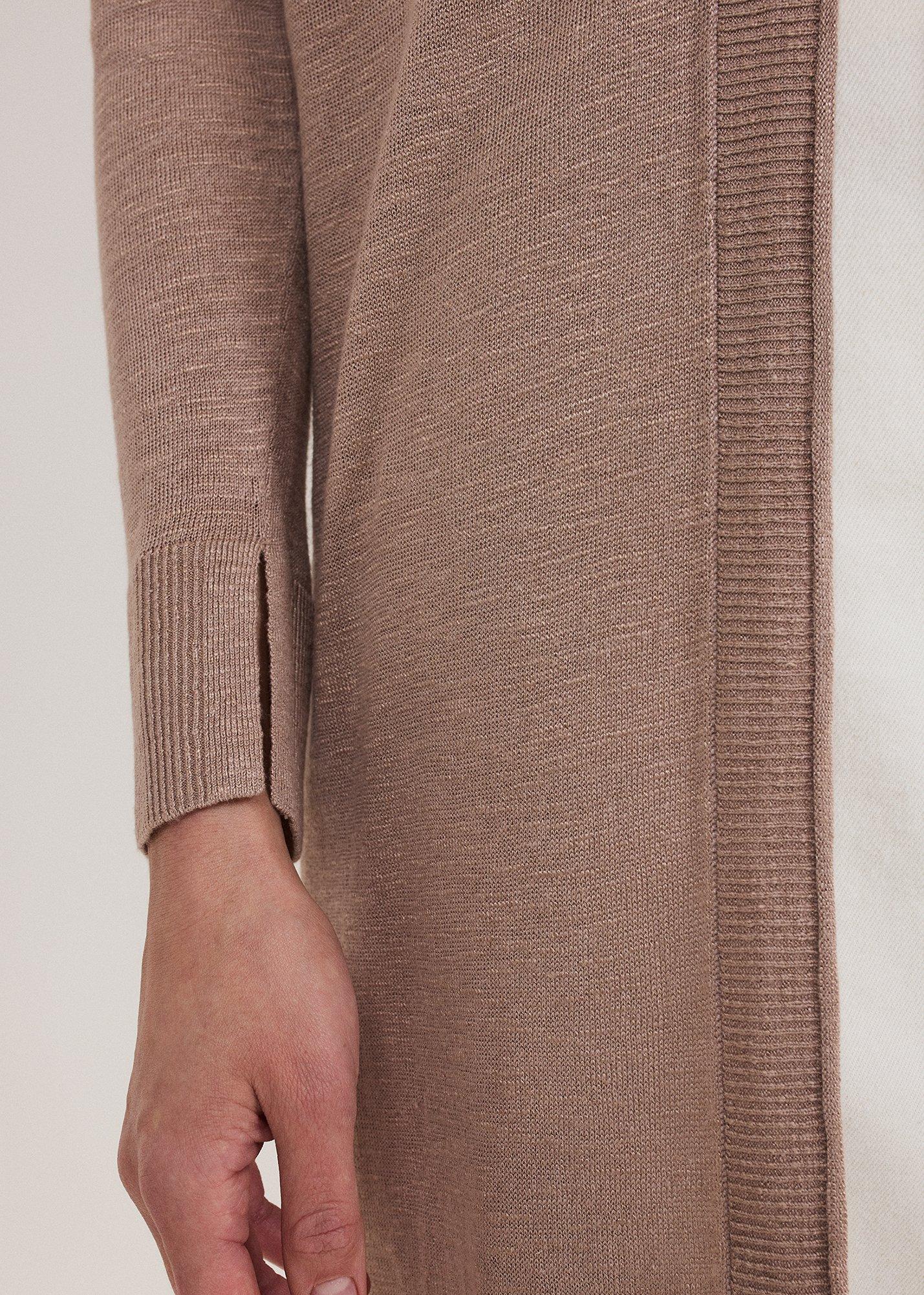 Tasha Linen Longline Cardigan