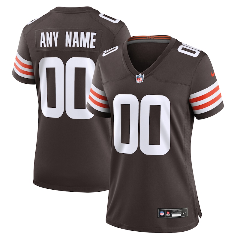 None Nike CLE Browns Stylish Officially Licensed Jersey Football Appar