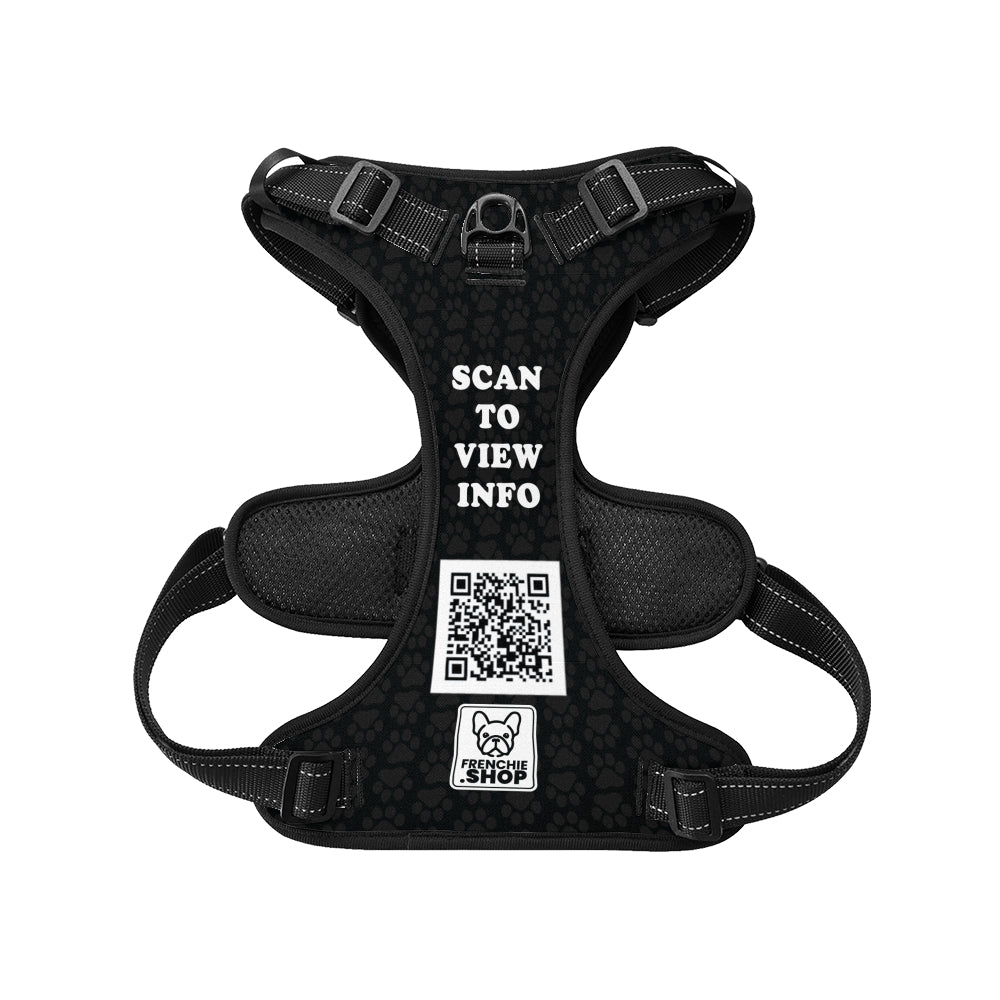 Gus - Personalized No-Pull French Bulldog Dog Harness
