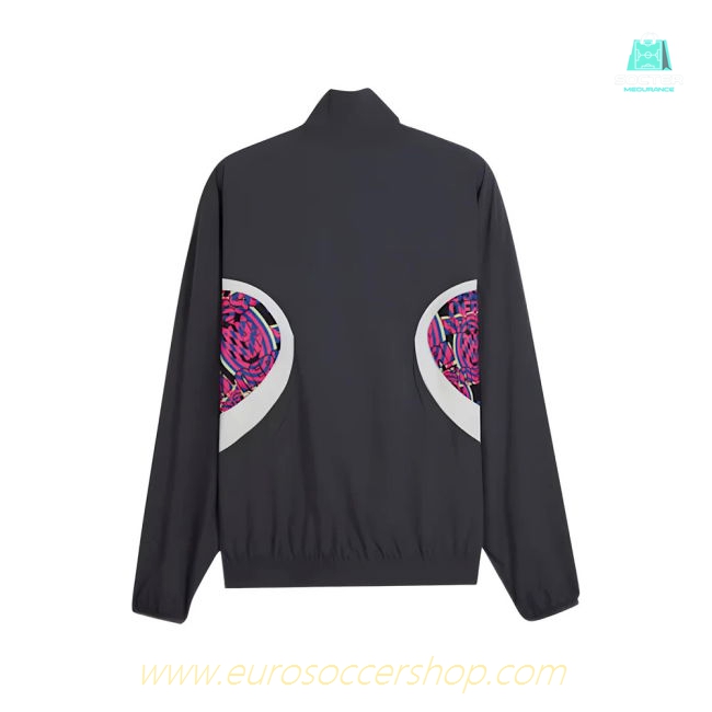 2023-2024 AC Milan FtblNrgy Woven Jacket (Strong Gray)