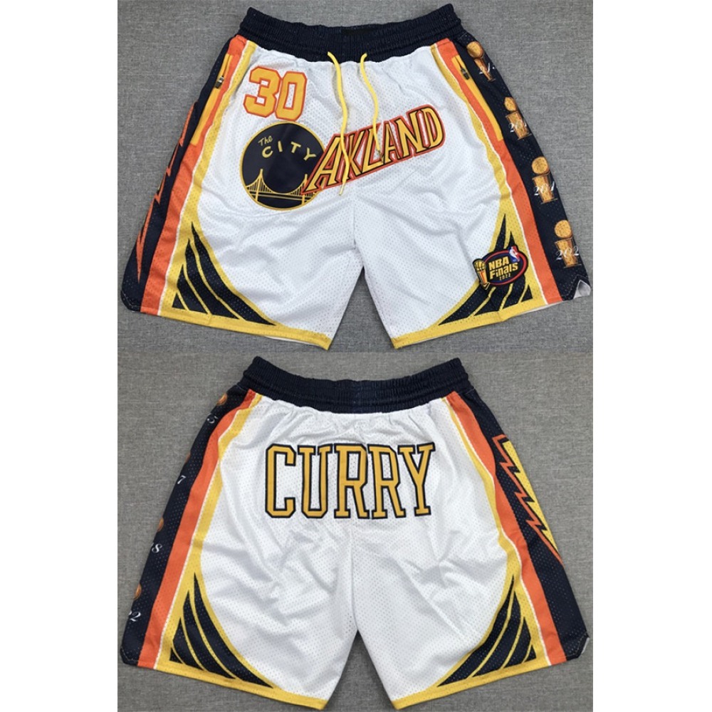 Pro Grade Golden State Warriors Stephen Curry30 Jersey - White