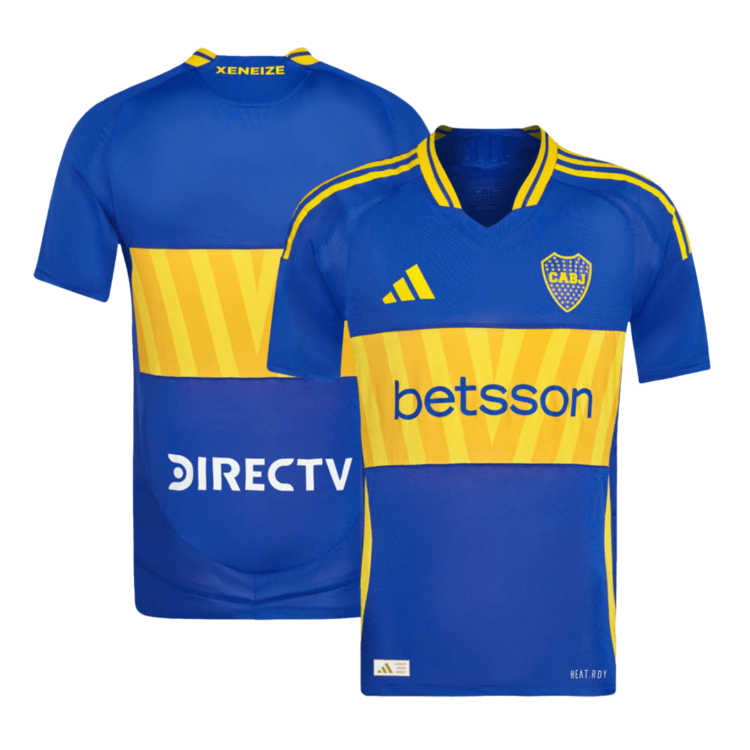 Player Version Boca Juniors Home  Soccer Jersey 2024/25 Authentic Kit