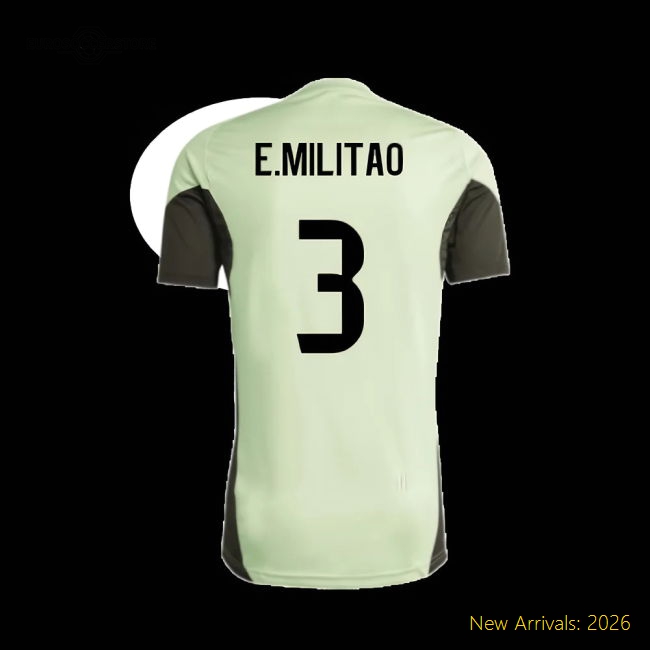 Comfortable Football Team Kids Jersey E.militao 2025-2026 Aeroready
