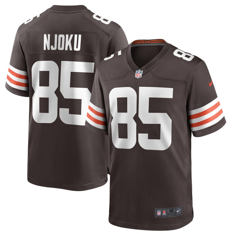 None David Njoku CLE Browns Classic Premium Material Jersey Football A