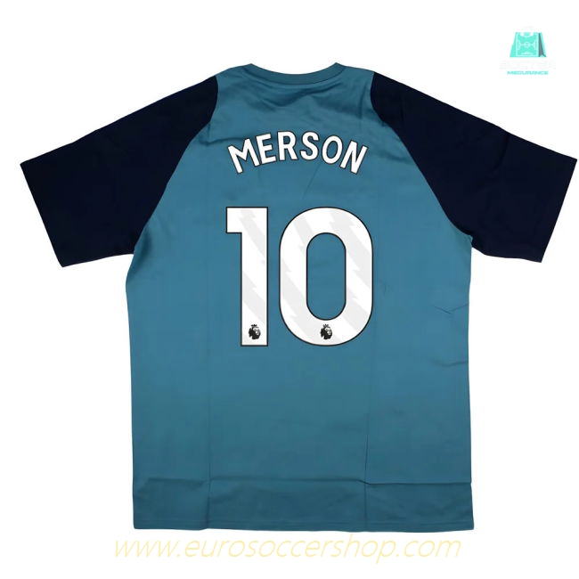 2025-2026 Arsenal Training Tee (Blanch Blue) (Merson 10)